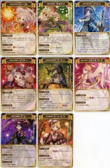 [Used] Board game Magical Kingdom Limited Collaboration Card Set of 8 (Bonus for purchasing eligible items)