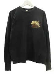 ザ フラットヘッド THE FLAT HEAD ロングスリーブTシャツ バックプリント FAMILY FESTIVAL ブラック 黒 40のサムネイル