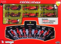 【中古】ミニカー 1/43 FORMULA RACING(7台セット) [18-36864]のサムネイル