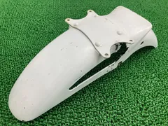 VF400F フロントフェンダー ホンダ 純正 中古 NC13 ステー付き ペイント素材に Xiのサムネイル