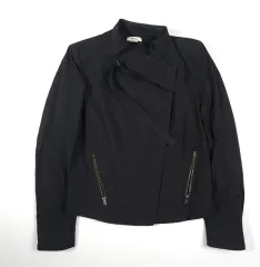 Helmut Lang ヘルムート・ラング アシメントリー ジャケット ブラック Sのサムネイル