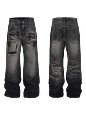 Yvng Patra着用 rhinestone denim swag opium - メルカリ