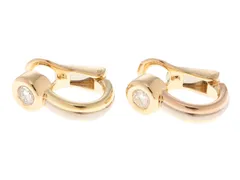 CARTIER カルティエ ジュエリー トリニティER/3カラー/D/6.4g 貴金属･宝石 イヤリング K18ゴールド K18/K18ホワイトゴールド K18WG/18K　ピンクゴールド 3カラー ゴールド レディース【中古】のサムネイル