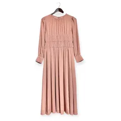 JILL STUART ジルスチュアート スージードット ロングワンピース ピンク