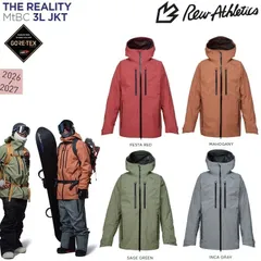 REW REALITY MTBC JACKET GORE-TEX 3レイヤー/ アールイーダブリュー/リアリティ　ジャケット 26/27　/ゴアテックス/GORE防水ウェア　2027　REW【予約商品2026年11月納品】のサムネイル