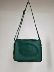 ラコステ グリーン クロスバック バッグ