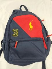 Polo Ralph Lauren リュック ネイビー オレンジ - メルカリ