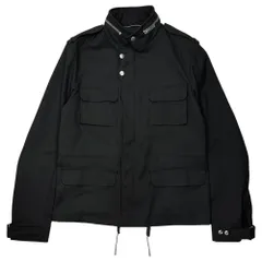 SAINT LAURENT PARIS(サンローランパリ) 13SS By Hedi Slimane M-65 T/C JKT エディ期 ポリコットン フィールド ジャケット 314600 44 ブラック エディ ファーストコレクション ミリタリーのサムネイル