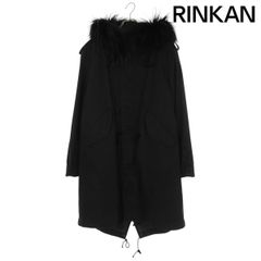 定価8万 wjk stretch satin M64 ボアモッズコート S 黒 - メルカリ