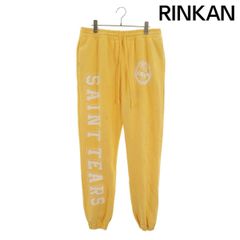 セントマイケル SAINT TEARS イエロー サイズS ヴィンテージ加工