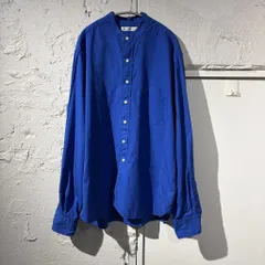 SCYE BASICS サイベーシックス Band Collar Shirt シャツ 5122-31527 ブルー Size:36【表参道B05】のサムネイル