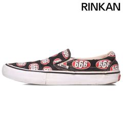 VANSシュプリームコラボスリッポン オレンジスリッポン2足セット 