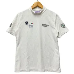 BEAMS GOLF ビームス ゴルフ PURPLE LABEL タラッティ プラスリッチ モックネックシャツ ホワイト サイズM 正規品 / 41139のサムネイル
