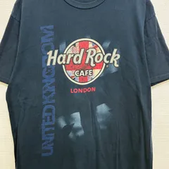 ハードロックカフェ Hard Rock Cafe ロンドン イギリス Lサイズ Tシャツ バンドTシャツ ミュージックTシャツ バンティー バンT アメカジ アメリカン ストリート 古着 ユーズド 定番 ロック メタル ゴシック グランジ USA 輸入のサムネイル