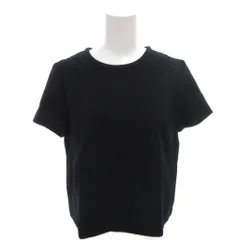 ミューズ MUSE Tシャツ カットソー 黒 ブラック 背面ハーフジップ ラウンドネック 半袖 15-051-550-6010-3-0 /HW ■GY66のサムネイル