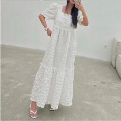 yourmle backribbon flower jacquard ワンピース - メルカリ