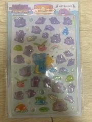 ポケモン 韓国 ぷくぷく ボンボンドロップ シール ステッカー メタモン