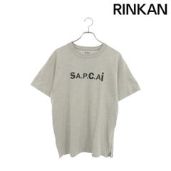 値下げ中❗️【美品】A.P.C. x sacaiコラボTシャツ - メルカリ