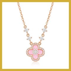 推し活ジュエリー モルガナイト 誕生石 ピンク ネックレス 