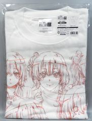 超かぐや姫！ ラフ原画Tシャツ Lサイズ かぐや 酒寄彩葉 月見ヤチヨ