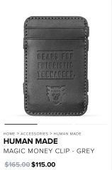 HUMAN MADE HEART WALLET 二つ折り財布 - メルカリ