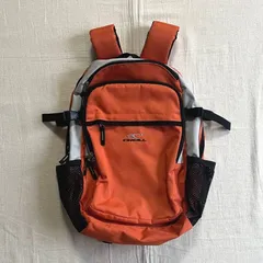希少　～00s　archive　O'NEILL　オニール　リュック　バックパック　デイパック　ワンポイントロゴ刺繍　オレンジ　配色切り替え　複数ポケット　一点物　ギミック　Y2Kアウトドア　平成レトロ　C-BOY　gimmick design bag packのサムネイル