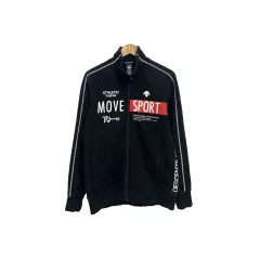 105 デサント ムーブスポーツ プリンティング レタリング ジップアップ 季節の変わり目 ジャケットのサムネイル