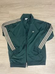にょadidas トラックジャケット　チャイナ　ジャージ　グリーン　M アディダス トラックジャケット チャイナ オリーブ 中国限定 M - メルカリ