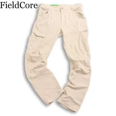 【新品 未使用】 FieldCore フィールドコア ワークマン 4D 冷感★ アイス カーゴ パンツ 大きいサイズ Sz.3L メンズ 作業服のサムネイル