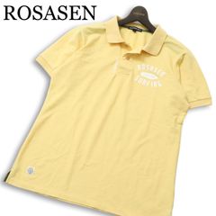 美品 ROSASEN ロサーセン メルセデス ベンツ ポロシャツ Lサイズ