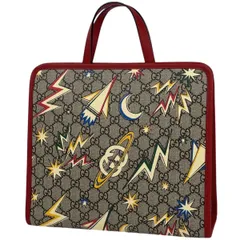 グッチ GUCCI GG柄 トートバッグ チルドレンズ スペースプリント コーティングキャンバス 605614 レディース 【中古】のサムネイル