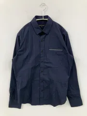 Garcon Wave シャツ/ブラウス 2(M) ネイビー コットン 無地 ミドル丈 長袖 レギュラーカラー メンズのサムネイル