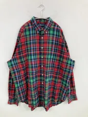 Ralph Lauren ラルフローレン シャツ/ブラウス XXL チェック柄 ミドル丈 長袖 ボタンダウン メンズ レディース