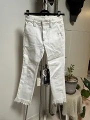 Chloe クロエ 白 デニム パンツ 34のサムネイル