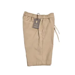 BERWICH ベルウィッチ / SPIAGGIA SHORT スピアッジア ショート バミューダ ショーツ ノータック ハーフパンツ 春夏 メンズ コットン ストレッチ ベージュ イタリア製 437725のサムネイル
