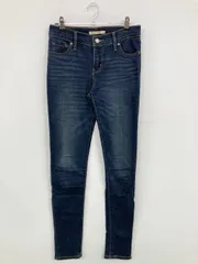 Levi's リーバイス デニムパンツ 25 ネイビー フルレングス 無地 スキニー・タイト テーパード レギュラー ヴィンテージ レディース