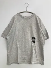 COLONY 2139 コロニートゥーワンスリーナイン Tシャツ/カットソー F グレー 無地 ワンポイント ミドル丈 半袖 クルーネック(丸首) レディース
