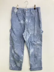 JORDAN ジョーダン カーゴパンツ L ブルー クロップド・半端丈 コットン ワンポイント ブランドロゴ ワイド・ルーズ スタンダード テーパード ストレート レギュラー ウエストゴム・紐 メンズのサムネイル