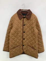 Traditional Weatherwear ブルゾン 38 ブラウン コットン コーデュロイ 無地 キルティング ミドル丈 フードなし ボタン留め メンズのサムネイル