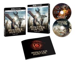 영화 [몬스터 헌터] 4K Ultra HD Blu-ray&Blu-ray 세트 미라 조보비치, 토니 저, 팁 “TI” · 해리스 [BD](중고)
