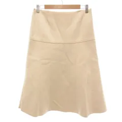 バイ マレーネ ビルガー BY MALENE BIRGER フレアスカート ウール 34 ベージュ 無地 切り替えデザイン ロング丈 /SJ ■GY06のサムネイル