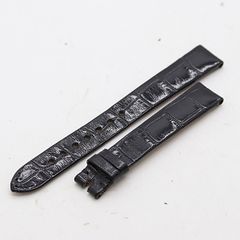 HERMES 時計用 純正レザーベルト ブラック - メルカリ