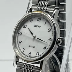 【SEIKO】稼働 セイコー アベニュー 腕時計 クォーツ メンズ 7N01-6D30 ヴィンテージ ホワイト 白のサムネイル