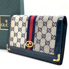 美品✨GUCCI グッチ 長財布 シェリーライン インターロッキング GG