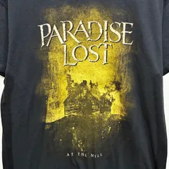 パラダイスロスト PARADISE LOST バンドTシャツ GILDAN ギルダン アーティストTシャツ バンティー バンT Mサイズ デスドゥーム ヘヴィメタル ゴシック クラシック アルバム 輸入古着 海外 グラフィック 両面プリント アート レアのサムネイル