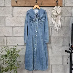 GANNI LEVI'S コラボ デニムワンピースのサムネイル