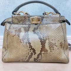 Python Fendi Baguette フェンディ バゲットバッグ | Mercari