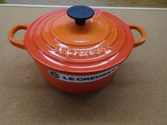 ル・クルーゼ ココットエブリィ18 新品未使用 オレンジ 箱付 炊飯鍋