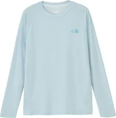 ザ・ノース・フェイス THE NORTH FACE アウトドア ロングスリーブクリスプアクションクルー レディース 長袖 Tシャツ ロンT トップス ウェア 無地 シンプル 夏 運動 トレーニング 屋外 レジャー  NTW12686 CE セレスティアルブルー