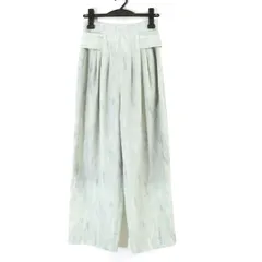 CLANE クラネ 20SS TINT EBRU TUCK PANTS マーブルプリントタックパンツ 1 18110-7001のサムネイル